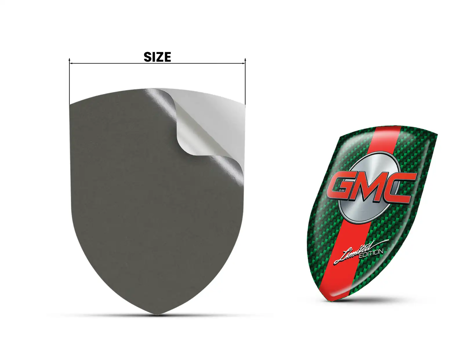 GMC Autosticker Limitiert Robust Universal Personalisierbar